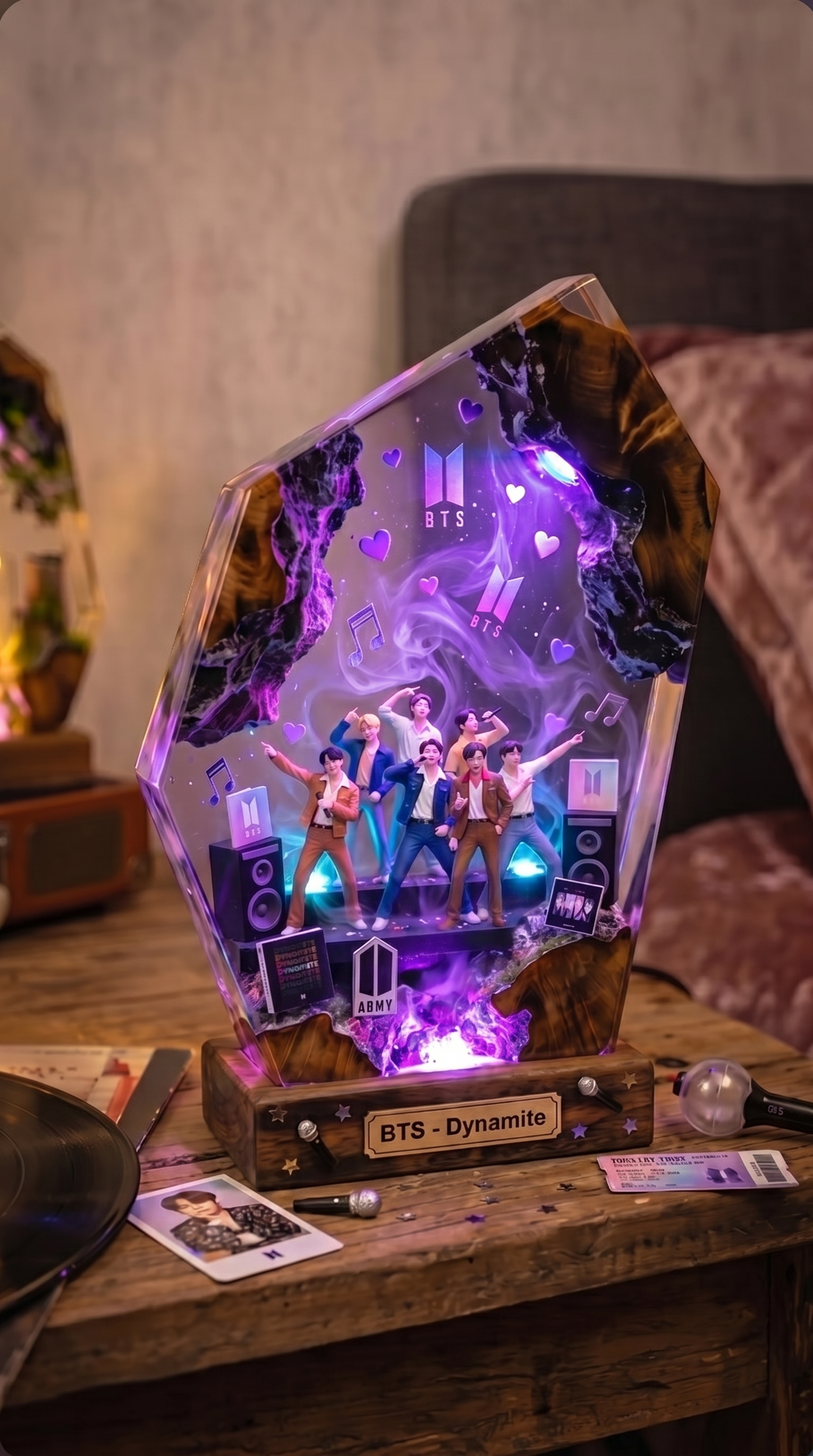 [PRE-ORDER] YukiCrafted: BTS Handmade Lamp