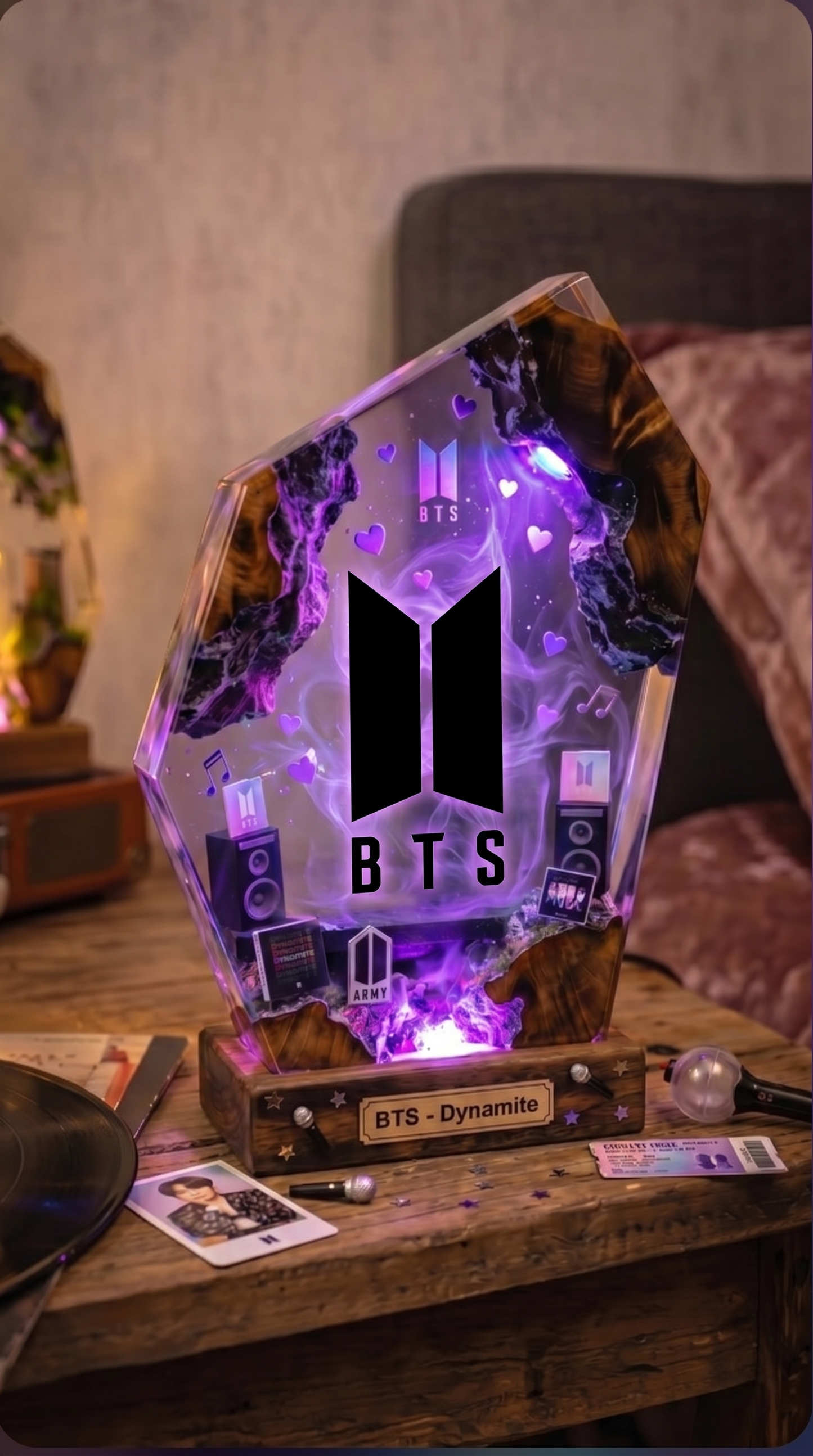 [PRE-ORDER] YukiCrafted: BTS Handmade Lamp